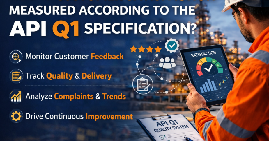 how customer satisfaction measured in API Q1